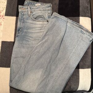 Old Navy Light Blue Flare Jeans